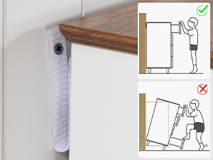 Farmhouse 9 Drawer Dresser for Bedroom, 55.1'' Modern Dresser, Engineered Wood Chest of Drawers, TV Stand with Storage, for Bedroom, Living Room, Hallway, White and Walnut