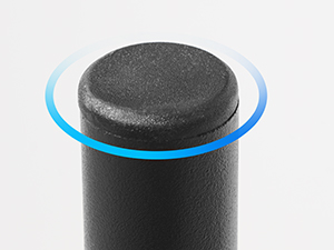 Stapelbare Hocker im Set 4, Stapelbare Beistelltische, Ineinander steckbare Couchtische, Runde Esszimmerhocker, Platzsparend, für Küche, Esszimmer, Schlafzimmer, Wohnzimmer, Rustikalbraun und schwarz