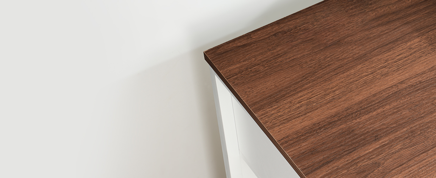 78" TV Stand for up to 85" TVs, Farmhouse 3 in 1 Entertainment Center with Charging Station, TV Console with 2 Drawers, 3 AC Outlets, for Living Room, Bedroom, White and Walnut