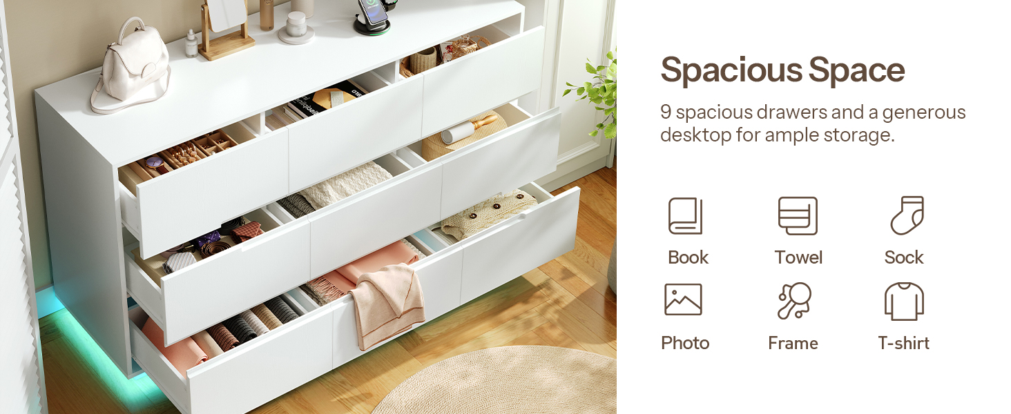 white dresser for bedroom