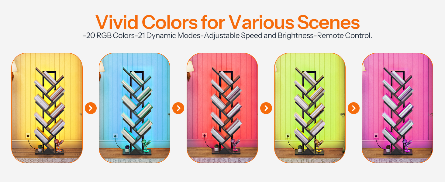 tree bookshelf 9-Tier tree bookshelf Book Tree bookshelf tree cd tower bookshelf lamp tree bookcase