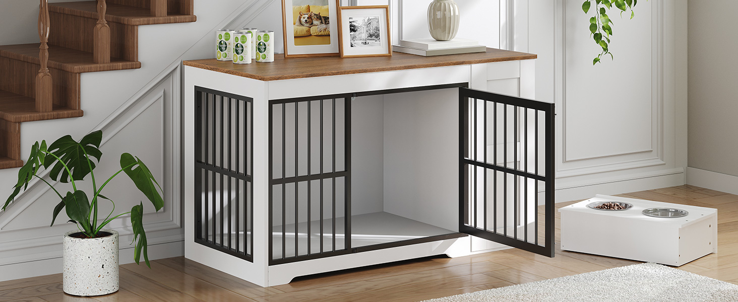 BHW125GW03 Dog Crate Furniture