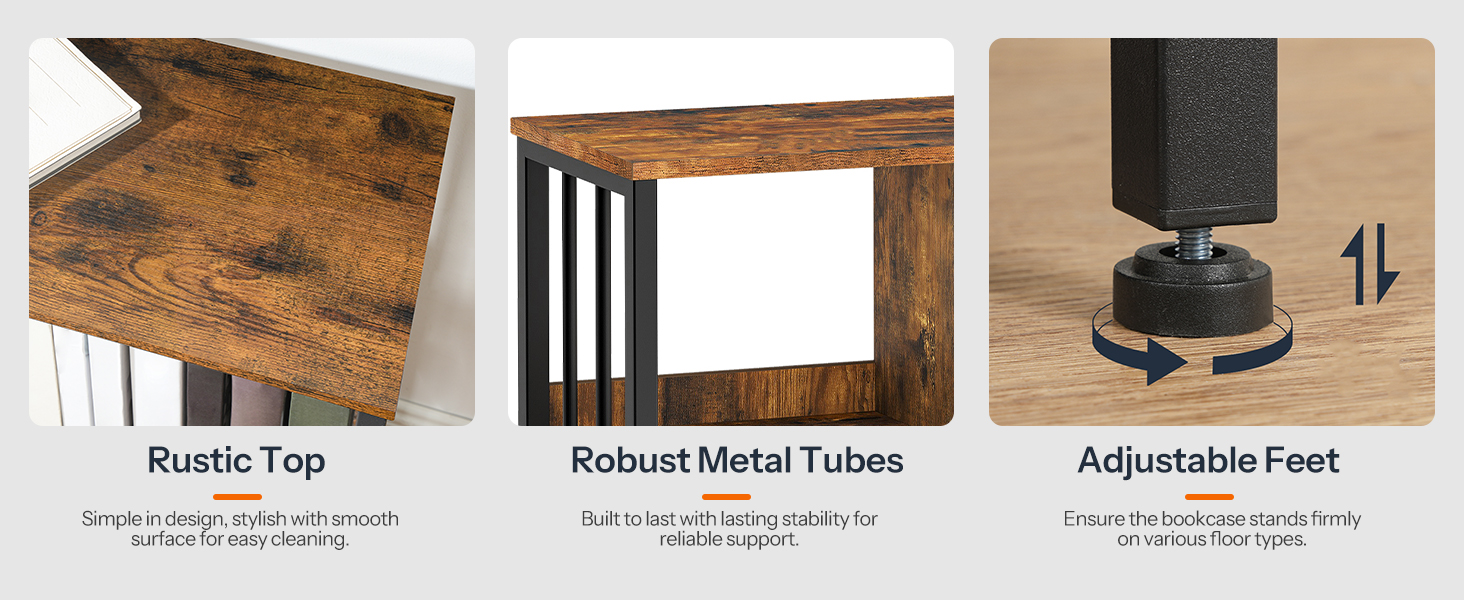 6 cube storage organizer 6 Cube Bookcase horizontal bookshelf Wooden and Metal Cubby Bookcase