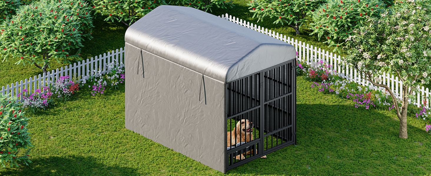 BK212GW03 Outdoor Dog Kennel